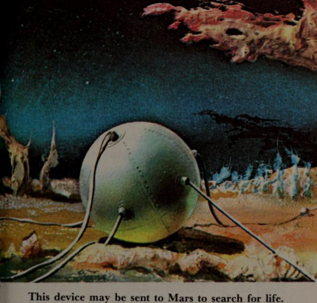 The family settled outside of Roanoke, Virginia, hoping to open an art school. Those plans didn't come to fruition, so Solonevich worked as an illustrator. The majority of this work seems to be illustrations for books about outer space.
