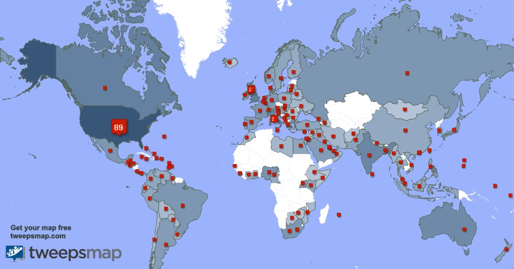 I have 62 new followers from Guyana, and more last week. See tweepsmap.com/!massimomessin…