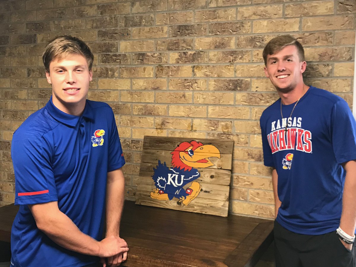 A new journey is beginning for so many Chris Sailer Kicking Kickers &amp; Punters across America as the Class of 2020 reports. Hard works pays off. Opportunity awaits. Well done Tabor Allen &amp; Reis Vernon. <a href="/KU_Football/">Kansas Football</a> <a href="/CoachLesMiles/">Les Miles</a>