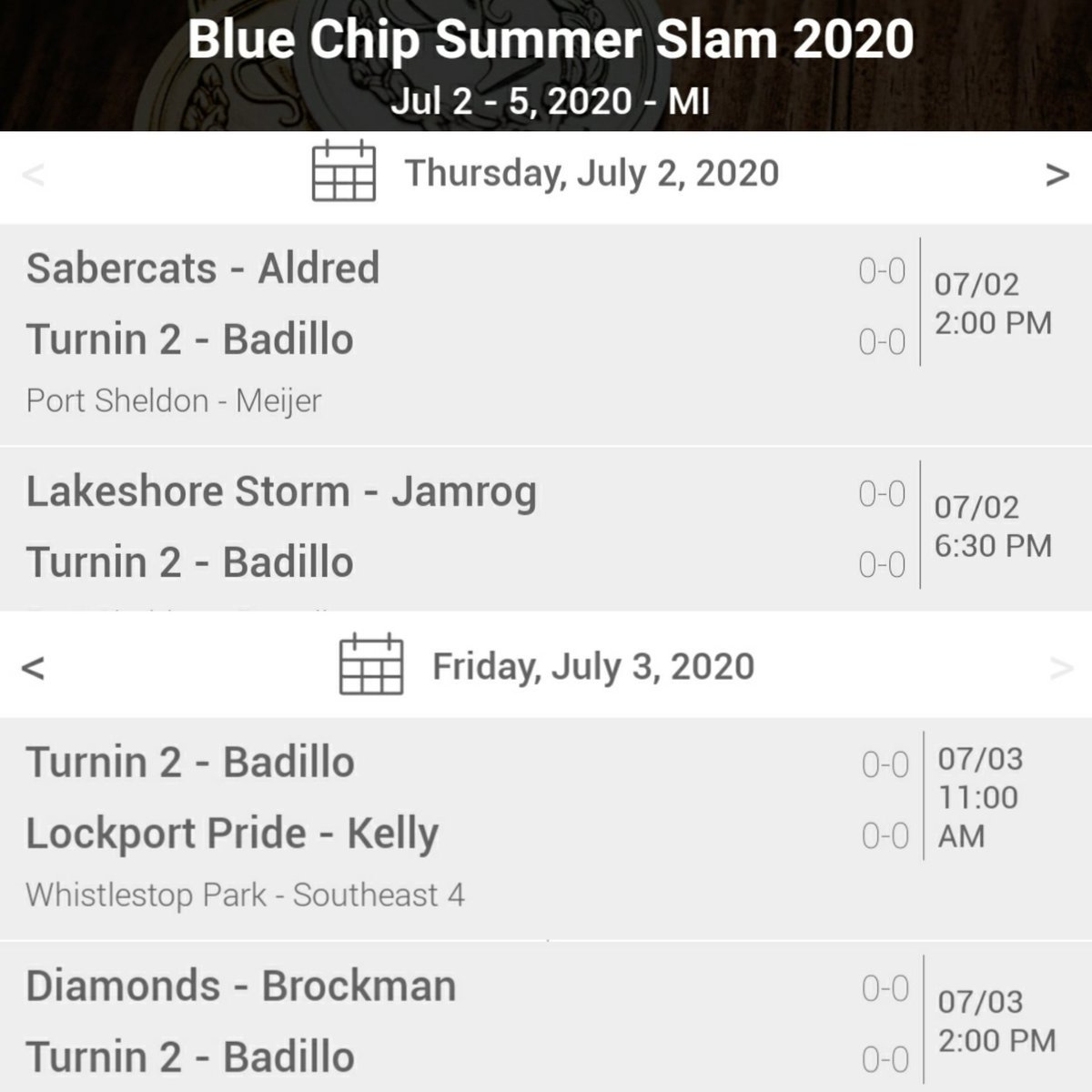 Pumped for this weekend's tournament!