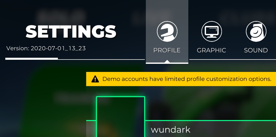 PetersMadness's tweet photo. @Ubisoft @Trackmania Any idea why the new Trackmania says I have a demo account? https://t.co/ZwlEpONVCr