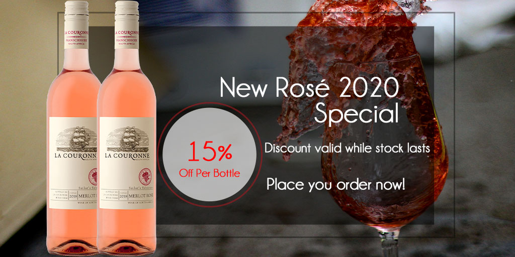 Merlot Rosé 2020 Special. Get your Rosé now for R68 a bottle. Order Online now. lacouronnewines.co.za/product/merlot…
#LaCouronneWines #Rose #wines #winespecials