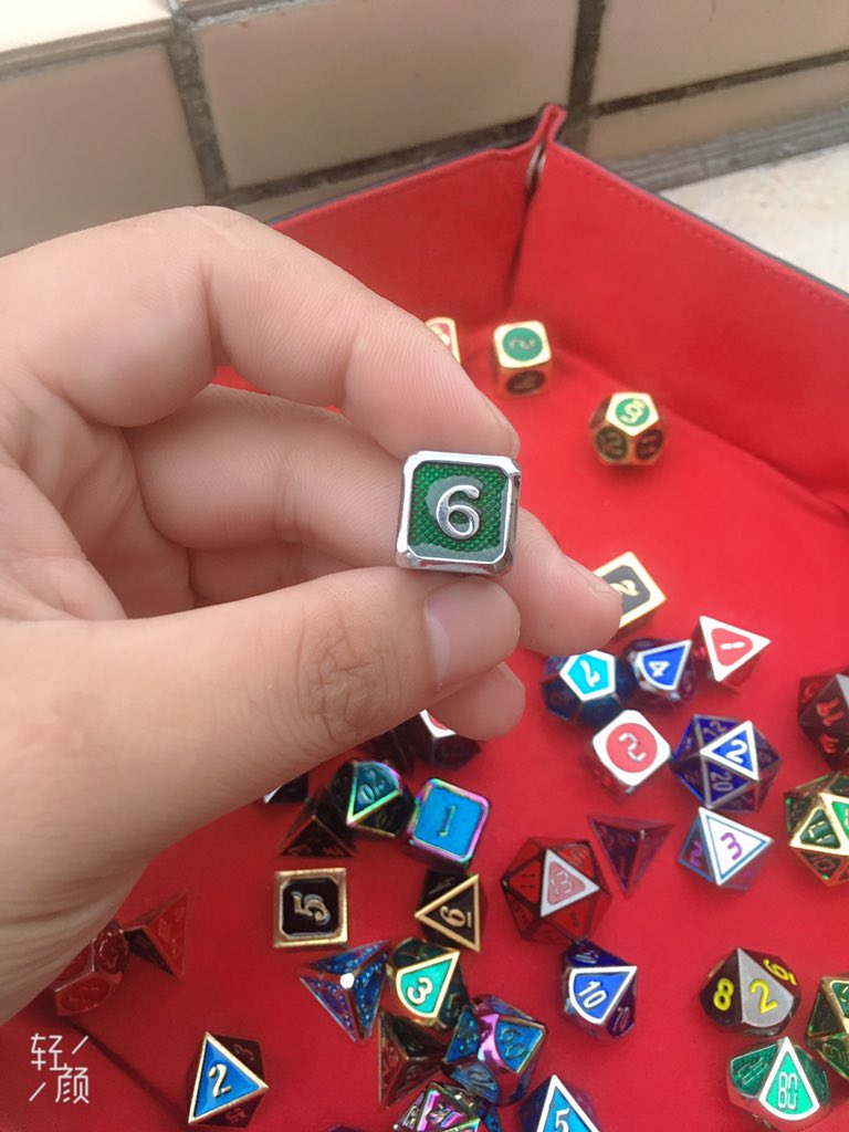swordofdawndice's tweet photo. SwordOfDawnDice dice manufacturer: global supply of metal dice, wholesale metal dice, customized personalized metal dice
 #d20 #friends #love #game #party #campaign #handmadedice #tabletop #tabletopgames #tabletopgaming  #rpg #rpgdice https://t.co/OTsovlcpWl