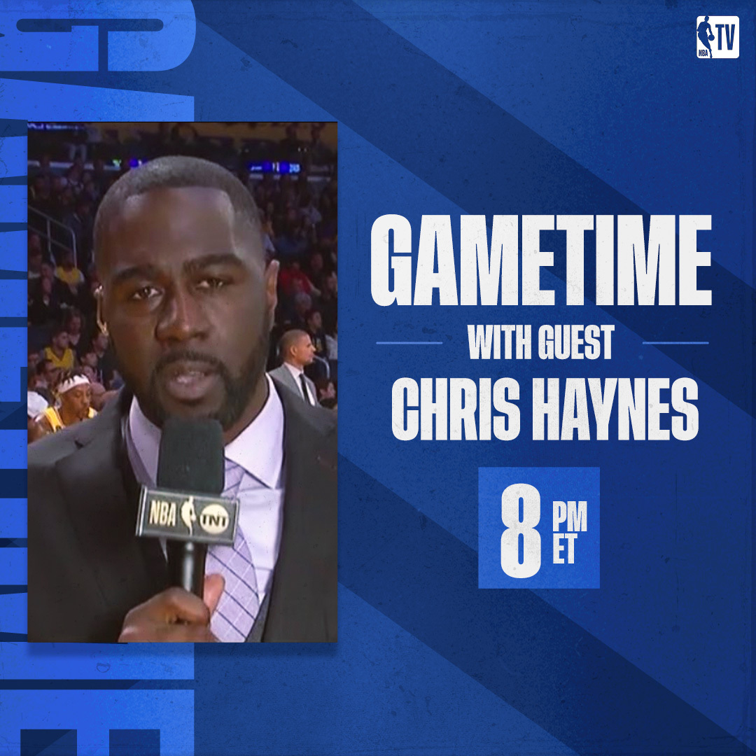 Catch NBA insider for Yahoo Sports @ChrisBHaynes tonight on #GameTime! 👀
Watch on NBA TV or in the NBA App! https://t.co/lLEpmk31Lw