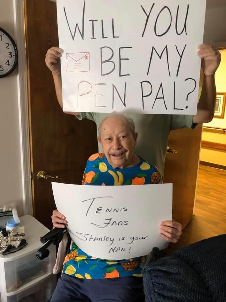 Tennis Fans - where you at?Phoenix Assisted CareAttention: Stanley201 West High StreetCary, NC 27513