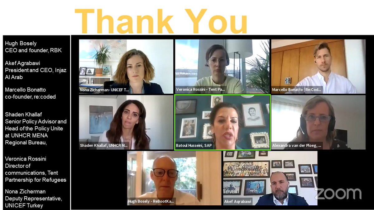 BHusseini's tweet image. Thank You for for the great panel of experts who joined me on the #SAPPurposeNetwork Talk to address the question of social empowerment and economic development. How can tolerance and inclusion policies contribute to defining development in the MENA region.