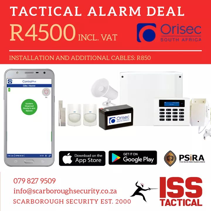 IssTactical's tweet image. Secure your home with this offer. Orisec is SAs leading distributor of professional security equipment. 

#HomeSecurity #FarSouth #StaySafe