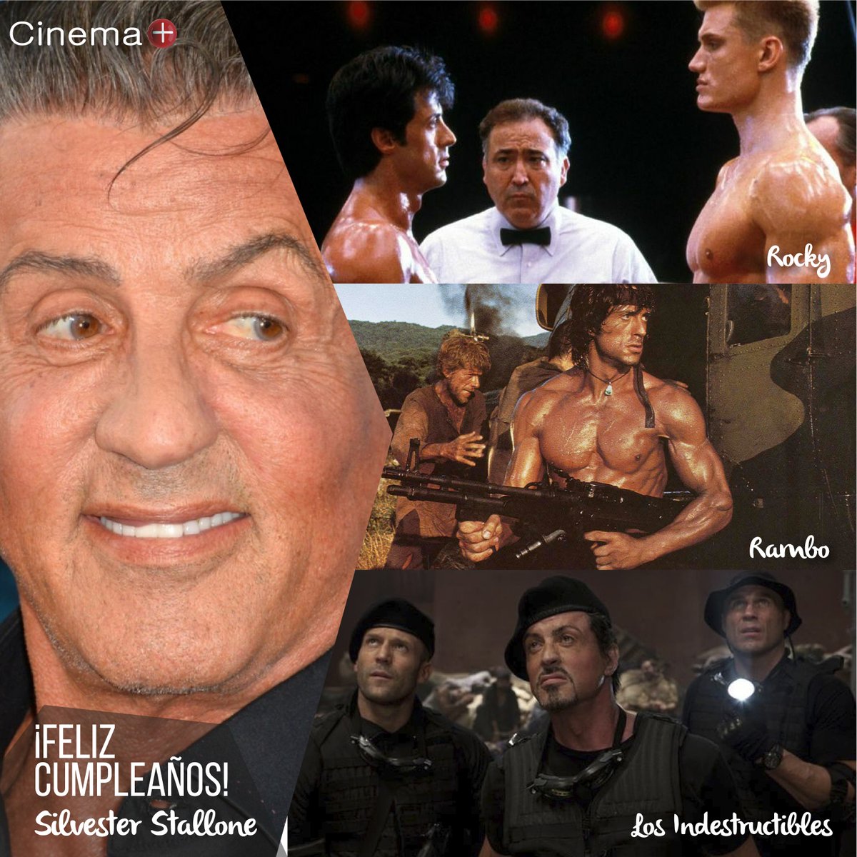 #FelizCumpleaños al Gran Rocky Balboa: Sylvester Stallone.