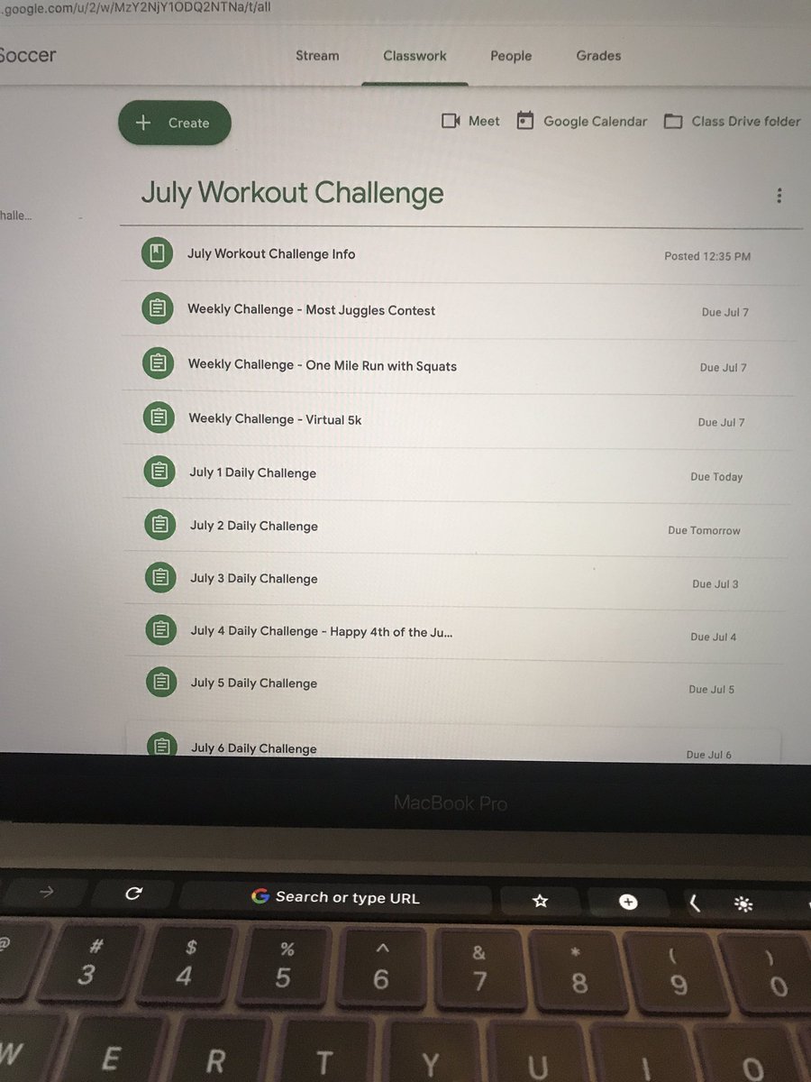 BeebeGirls's tweet photo. While we aren’t having in-person practices at this time, our athletes are still training! #bprd https://t.co/ZjMLwo7Cap