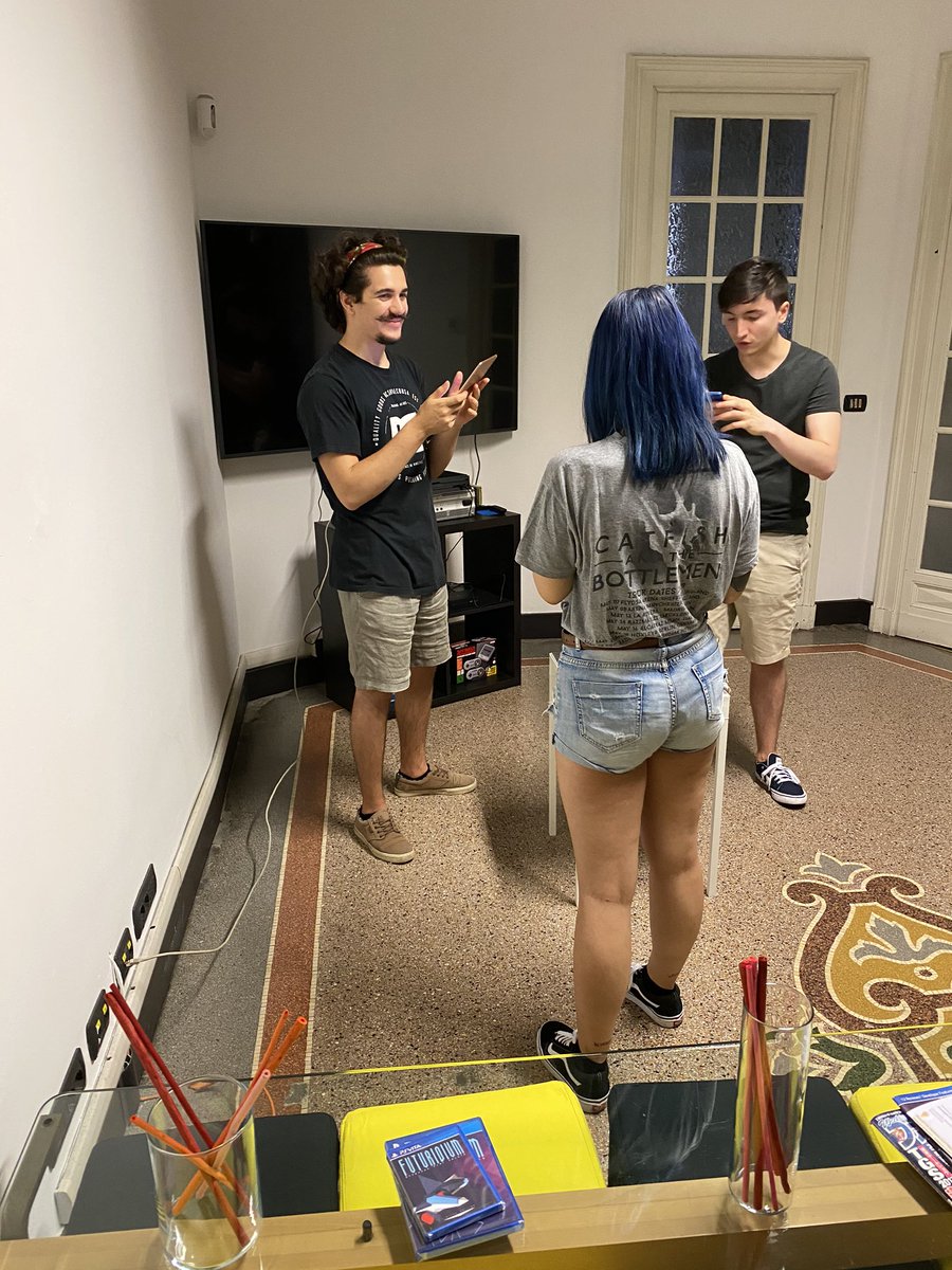 _MemorableGames's tweet photo. Testing the latest Secret Oops! for @AppleArcade update in the office...
#SecretOops #applearcade #iOs #AugmentedReality #indiedev #indiegame #gamedev https://t.co/1YXLFwEOof