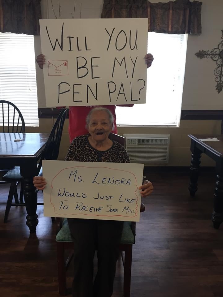 Lenora needs some cards! Phoenix Assisted CareAttention: Lenora201 West High StreetCary, NC 27513