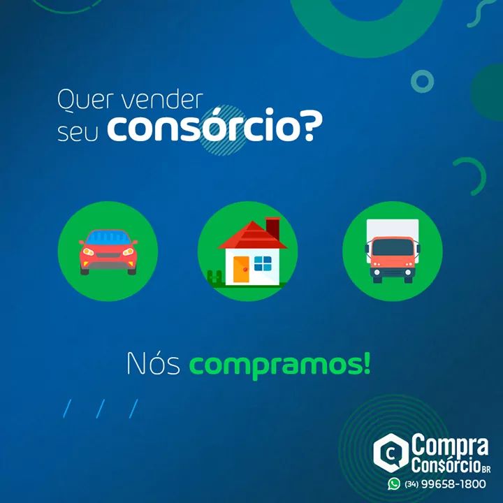 Compro_brasil's tweet photo. ➡ Aqui na Compra Consórcio BR, compramos seu consórcio estando contemplado ou não, cancelado, ativo ou excluído. Entre em contato conosco, analisaremos sua proposta e entraremos em contato!

Telefones: 📲 Whatsapp | Telegram : (34) 99658-1800.⠀⠀⠀ https://t.co/mk3c5NIORJ