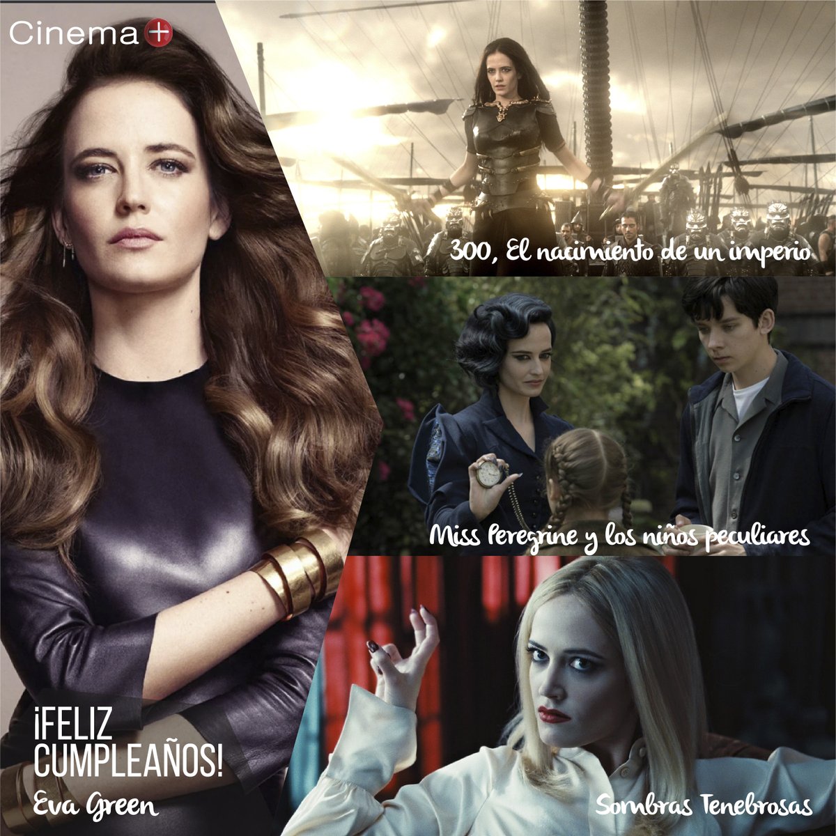 #FelizCumpleaños Eva Green, recordada por su participación en la secuela de "300".