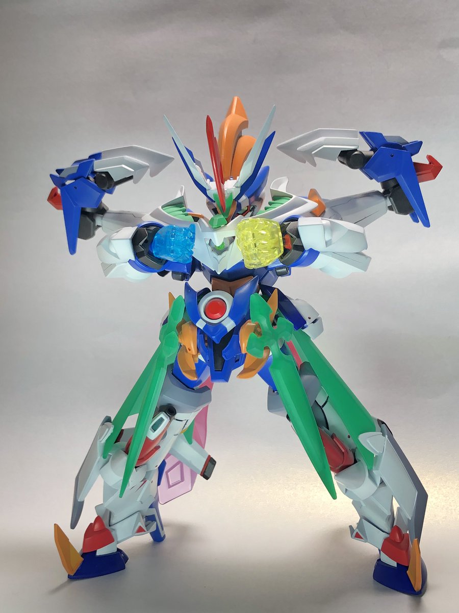 F_bear_kotko's tweet photo. LBX「Σオービス ∞(インフィニティ)」
インフィニティネット内に残った数々のデータを元にオタクロスにより構築されたヴァーチャルLBX。
余りの強力さに両拳を合わせるとデータごとLBXを消し飛ばしてしまうとか…
封印されしヴァーチャルLBXの一機!
#LBXVCarnival
#ダンボール戦機 https://t.co/MUEeCiqx4s