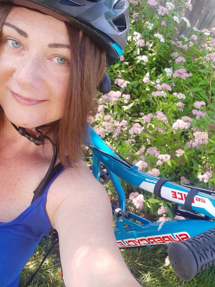 LansdowneFDN's tweet photo. Our Virtual Ride starts today! For today only, upload your Ride pics to our social media and get TWO ballots in for one pic in our Photo Challenge! Here is me riding on my bike "in nature". Happy Canada Day and Happy Riding+ #LCCvirtualride #rideforthekids https://t.co/JIf4G9dEB3