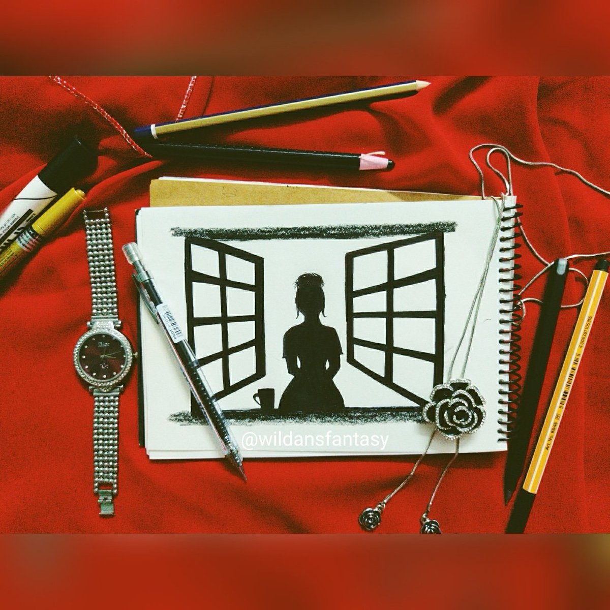 WildansFantasy's tweet photo. You are Braver ❤
You are Smarter❤
You are Stronger❤
Done with this #pensketch ❤ 
A very simple message to all of you- Don't let yourself feel low when there is a lot to do with this LIFE. 
#wildansfantasy #pensketching #stayhome #staysafe
#Suicide 
#TrendingNow https://t.co/UskSvwTZ8k