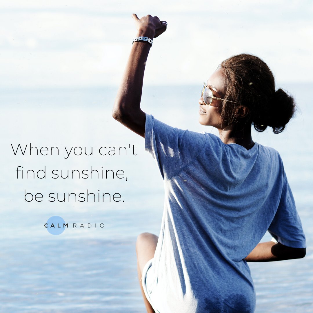 CalmRadio's tweet photo. #Shinebright and share your sunlight. ☀️ How will you brighten up someone's day today? ⛅
#wednesdaywisdom #besunshine #sunshine #sunshinevibes #sunshinestateofmind #sunglasses #sunnyday #calmradio #music #musicheals #musicisus #calmmind #calmlife #becalm #sharecalm #calm #relax https://t.co/70oGrU4bEM