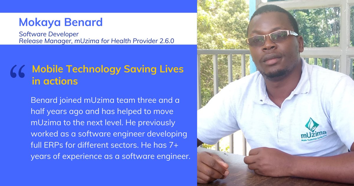 mUzimamobile's tweet photo. Big thanks to @benamonya's leadership! 

mUzima 2.6.0 apk and module 1.6.0 are officially released today! 

#mHealth #SavingLives https://t.co/gufKG6TOk8