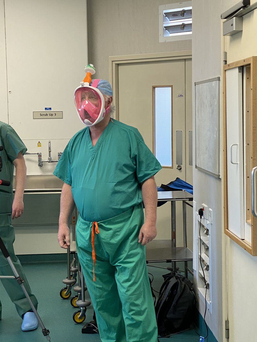 EENTTheatres's tweet photo. @EENTTheatres has been participating in research for PPE during the COVID-19 pandemic. FFP3 vs respirators effect on vision and communication. #EEE2020 https://t.co/743neZsvka