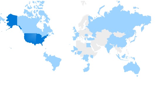 Looking at my company’s exports for last year, I made money in 27 countries last year with the US my largest customer and Mali, Zimbabwe, Haiti, and Indonesia being on the smaller end.