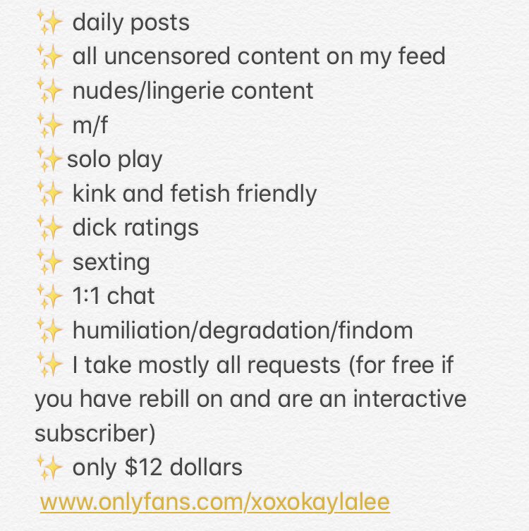 Fetish only fans