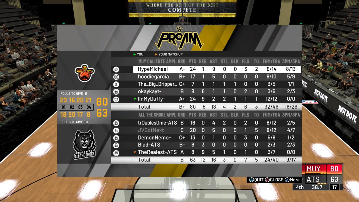 MuyCaliente2k's tweet photo. great series to @AllTheSmoke2K @EGN_Gaming https://t.co/kbJpBOU2YW