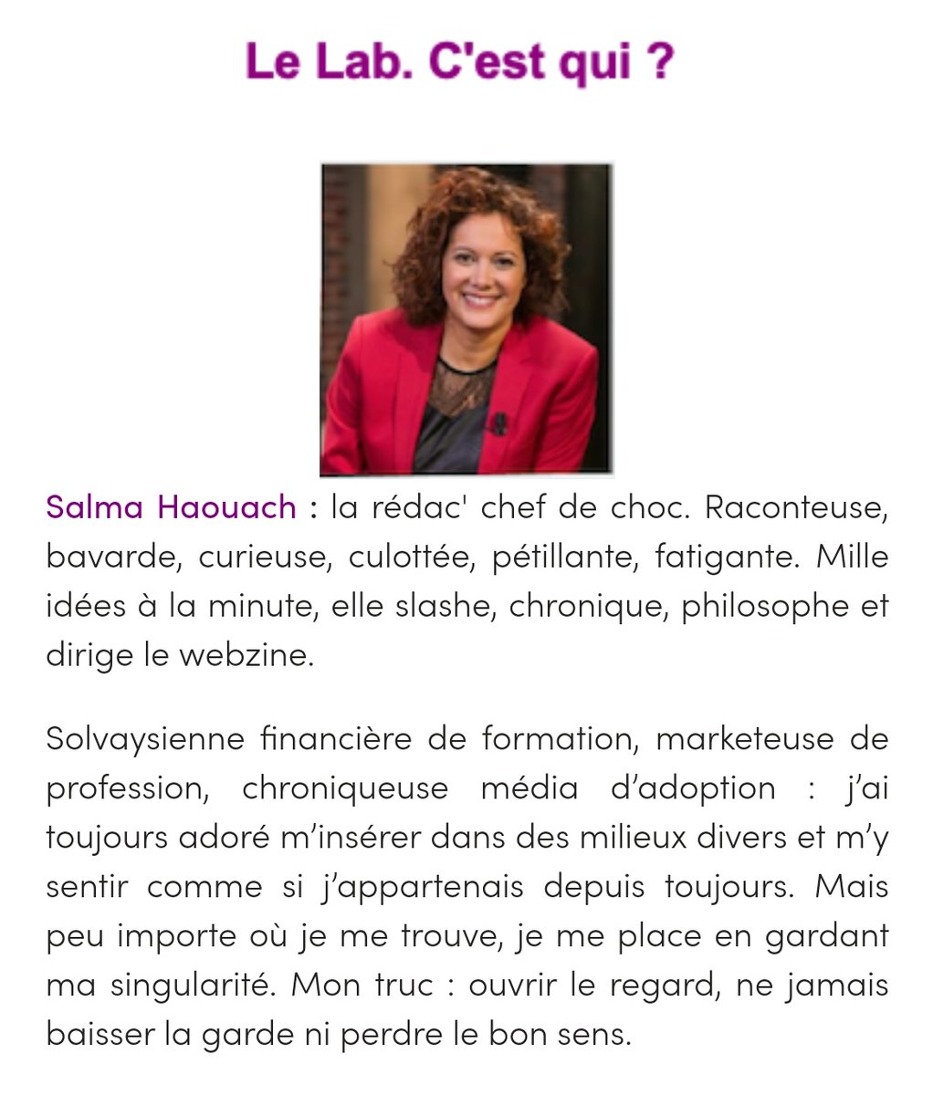 magoranehonore's tweet photo. @GLBouchez @Salmaexpert @MR_officiel @JeanVianneyPH @Salmaexpert va-t-elle cumuler sa fonction au @MR_officiel avec celle de présentatrice sur @LesNews24 et de rédac chef #LABTV 🙄? https://t.co/qrbMhtGZmu