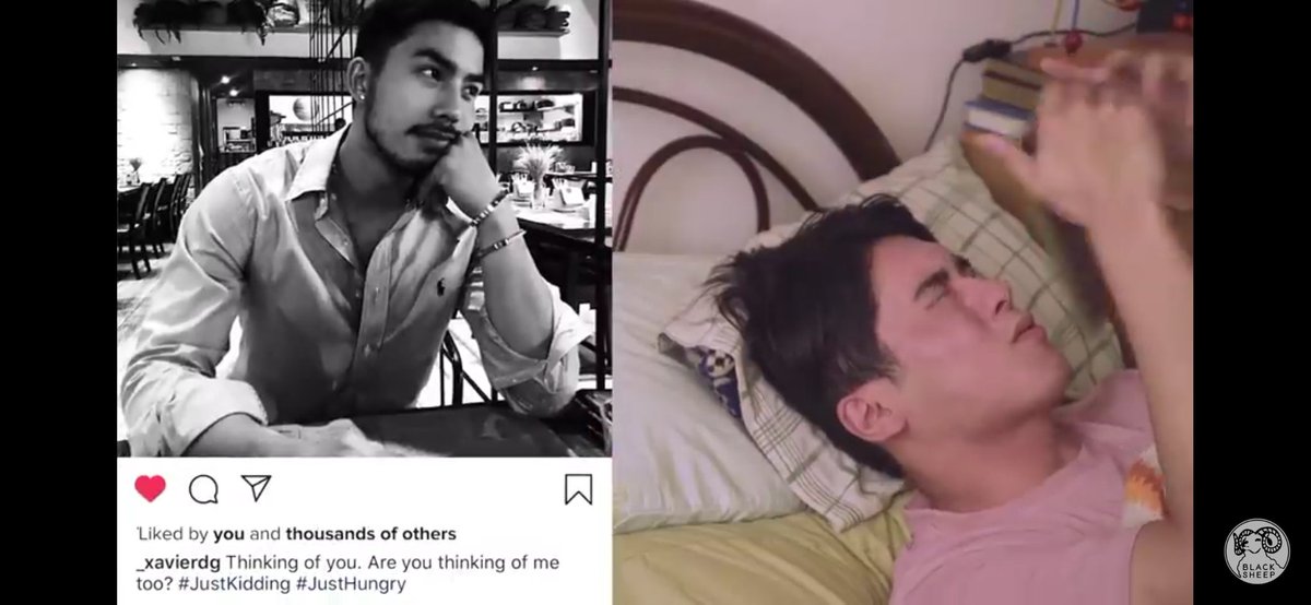 BLworld_fandom's tweet image. Stalking your crush then the phone fell straight at your face 🤣 #HelloStrangerEP2