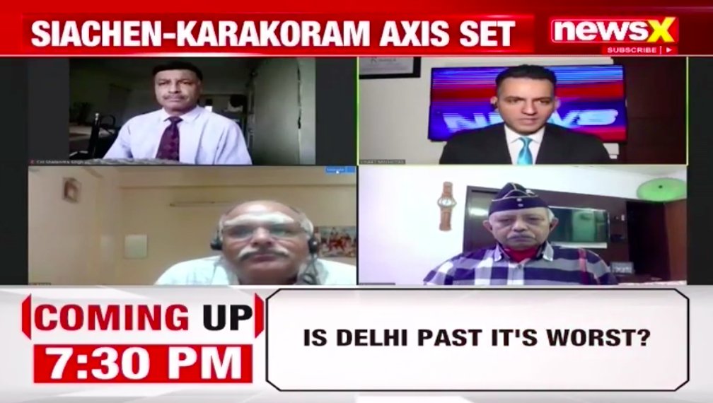 NewsX's tweet photo. #Pak2ndFrontGame | China’s containment strategy always has been to play Pakistan against India as proxy: Maj. Gen. (R) Shashi Asthana (@asthana_shashi) Defence Expert speaks to NewsX https://t.co/FkQwd0dfxU