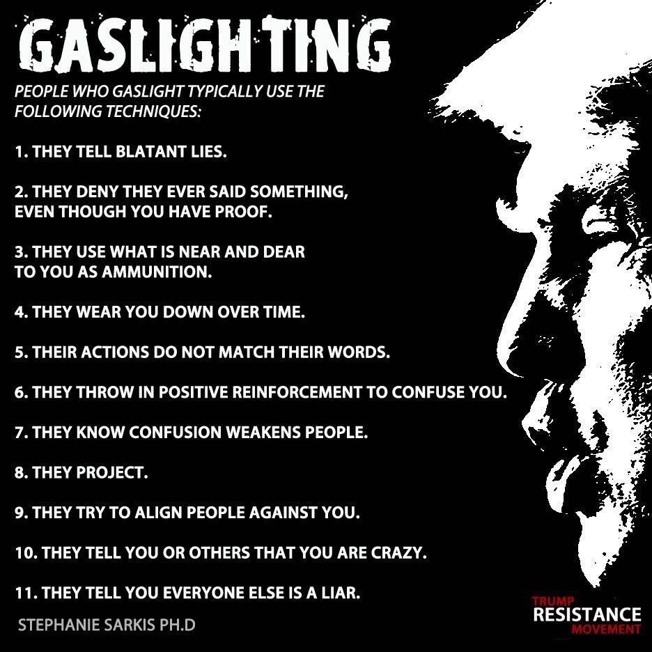 Meidas_Kiesha's tweet photo. @ProjectLincoln @realDonaldTrump #SignsOfGaslighting
Narcissist always know what they are doing when they gasligh! https://t.co/gIeHEWABTe