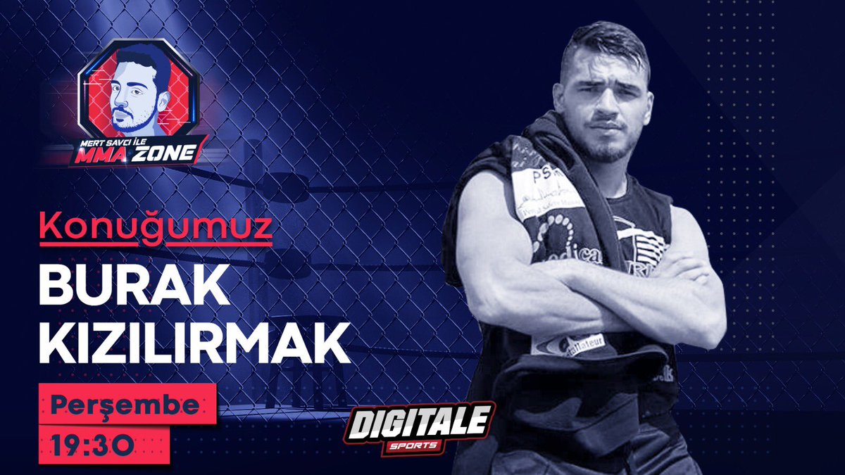 SportsDigitale's tweet photo. 🥊 UFC ile adı anılan Burak Kızılırmak'ın katılımıyla, Mert Savcı ile #MMAZone yarın akşam 19:30'da #SportsDigitale YouTube kanalımızda yayında!
🎙️ Burak Kızılırmak, @omermertsavci
#MMAZone #MMA #UFC https://t.co/El1t7FLSvO