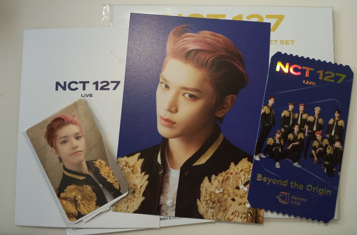 tyongjaems97's tweet photo. wts taeyong beyond live ar ticket 

postage will be done tomorrow if you can make payment by tonight 🍡

dm to buy https://t.co/0gB4FC6P7D