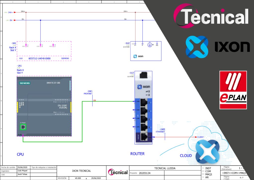 TecnicalCT's tweet photo. IXrouter de @ixoncloud inclòs al portal de dades @EPLAN_ES 
A partir del 19 de juny, les dades de components de tots els encaminadors i accessoris IXON s’inclouen al portal de dades EPLAN. 
Més info: https://t.co/HjfRuU0GXr
#IXON #Eplan #automatización  #industria40 #Esquemes https://t.co/C4BA2UNsnQ