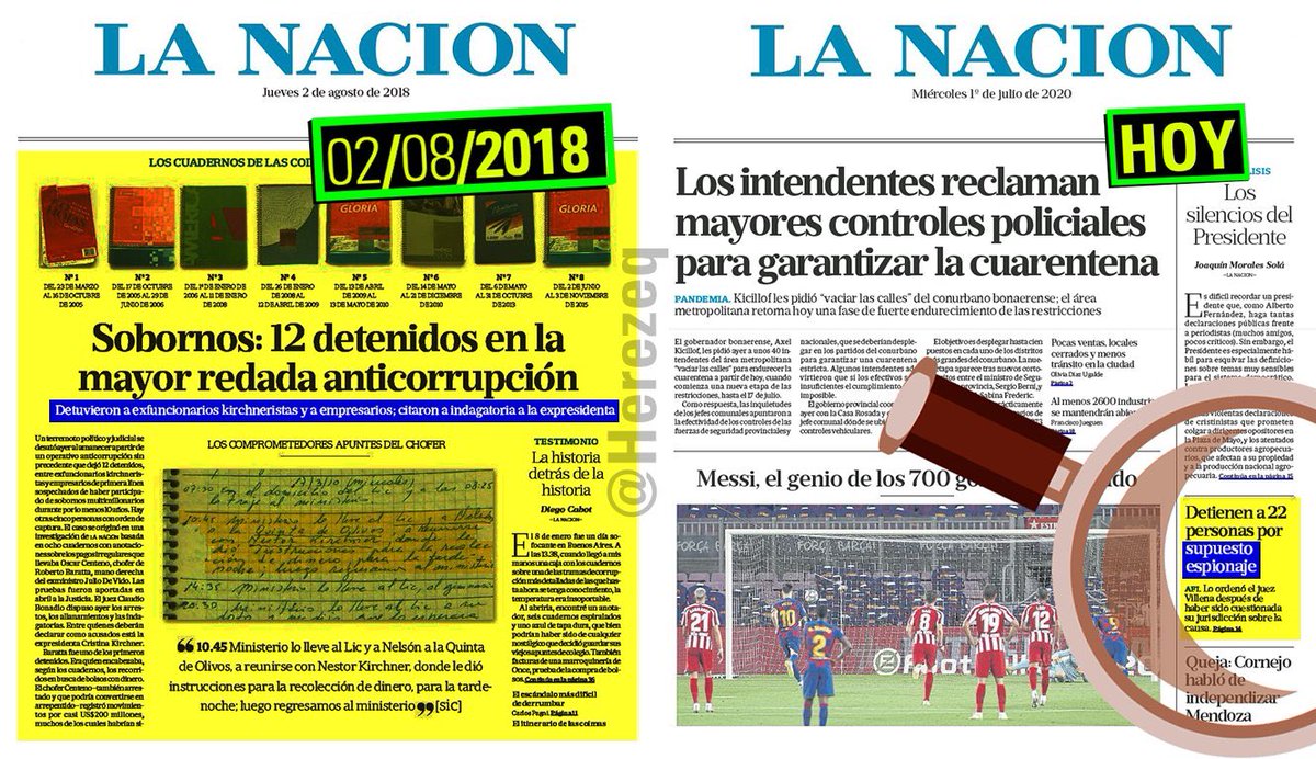 Periodismo basura del que nunca participaremos. <a href="/clarincom/">Clarín</a> y <a href="/LANACION/">LA NACION</a> dan asco. #EspionajeIlegalM