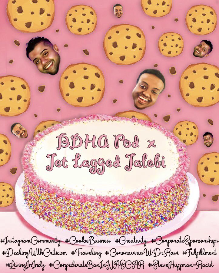 BigDumbHeadX's tweet photo. @jetlaggedjalebi blessed the pod! We spoke about her growth,  inspirations, challenges and incredibly supportive 7K+ following. Her husband, Dr. Ravi makes a surprise appearance!

BDHA X JetlaggedJalebi: Decorations &amp; Decorum https://t.co/sHGXWrkrq2 

#bdhapodcast #podcasts #Indy https://t.co/gyLlWNN2bR