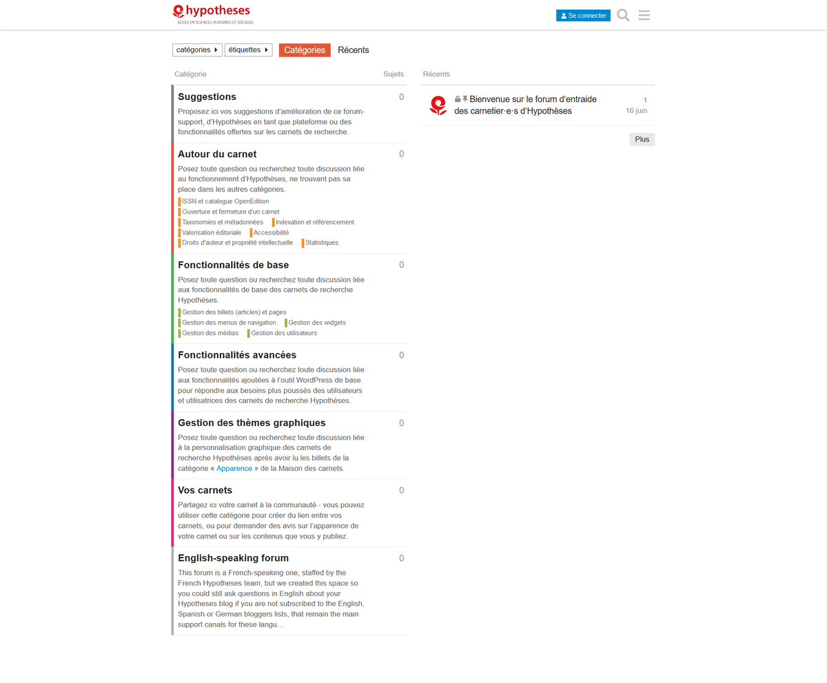 hypothesesorg's tweet photo. 📢 Hypothèses se dote d'un forum d'entraide ! 
Un nouvel outil qui apportera à l'usage une meilleure visibilité aux questionnements techniques et éditoriaux des carnetier·e·s, en facilitant la libre consultation des archives :

https://t.co/5ORRnv1mgE https://t.co/AeZ4uUV6dL