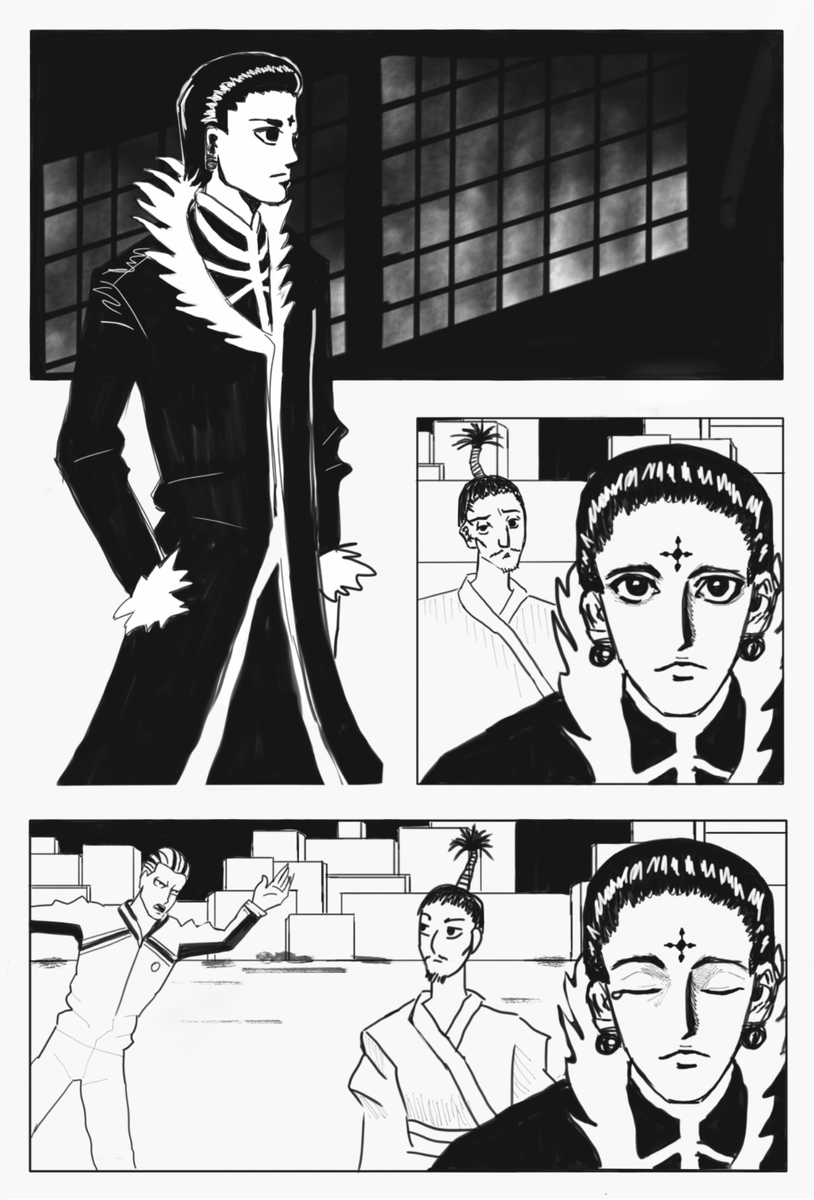 CocoaBop's tweet photo. it's July 1, which means it's time to share my artwork for 
@hxhbigbang2020! featuring everybody's favorite chaotic thieves, the Phantom Troupe! you can check out the fic here: https://t.co/U6TcaLwnxo https://t.co/SaoM3TdPPi