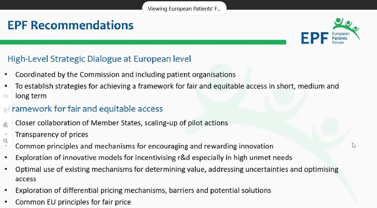 eupatientsforum's tweet photo. We encourage everyone to read the full list of recommendations in our recently launched pricing paper
Executive Summary👉 https://t.co/zNCo5suqed
Position Paper👉 https://t.co/EIn13Pfkl3
#AccessForPatients https://t.co/LbdgQSAVlU