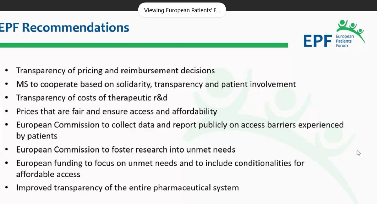 eupatientsforum's tweet photo. We encourage everyone to read the full list of recommendations in our recently launched pricing paper
Executive Summary👉 https://t.co/zNCo5suqed
Position Paper👉 https://t.co/EIn13Pfkl3
#AccessForPatients https://t.co/LbdgQSAVlU