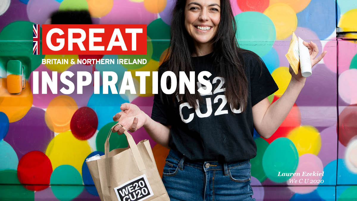 HMGEast's tweet photo. 👏Congratulations to @Laurenezekiel who features in 
@GREATBritain #GREATInspirations campaign.

Lauren launched the 'We C U 2020’ campaign, which has seen over 300,000 beauty products donated and distributed to NHS workers

Join us in celebrating: https://t.co/8O3xtq4z0q https://t.co/hIsCEznflF