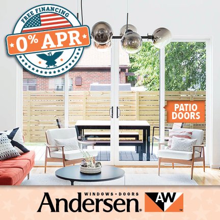 CandLWARD's tweet photo. $200 off each installed Andersen Window 🎆 0% APR Financing on Approved Home Improvements! - https://t.co/Ljr45yFCHe https://t.co/lRtQEbUwD5