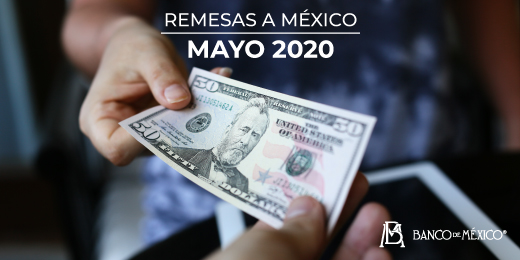 Banxico's tweet photo. El monto de las #remesas enviadas a México durante mayo de 2020 fue de 3,379 millones de dólares. Consulta los detalles aquí: https://t.co/SDd4k7wKhb https://t.co/tRM923DwYB