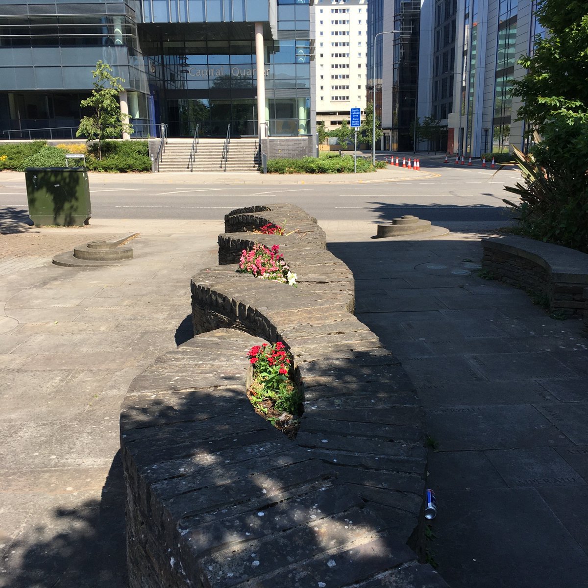 9/14 The six densely occupied streets of Newtown were condemned as slums as early as 1930 and demolished between 1967-70. A close-knit and thriving multicultural community was dispersed. Only Ellen Street remains but a memorial to Newtown was built in 2005.  #SWOS20