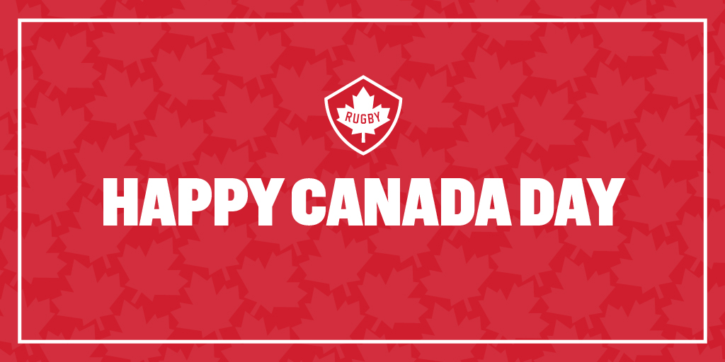 RugbyCanada's tweet photo. Wishing our entire rugby community a Happy Canada Day! 🎉 🥳
#RugbyCA 🏉 🇨🇦 https://t.co/hWjX8HgoWN