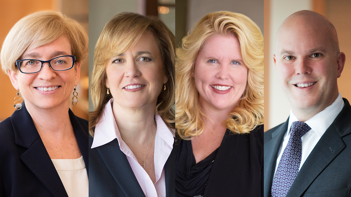 .<a href="/chaifeldblum/">Chai Feldblum</a>, Barbara Fitzgerald, Carrie Gonell, and @MichaelJPuma have been elected as fellows of The College of Labor and Employment Lawyers. The <a href="/TheCLEL/">College of LEL</a> is a fellowship of accomplished members of the labor and employment law community. For more: bit.ly/3geNw3e