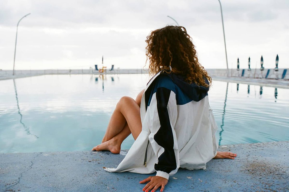 La fortuna di poter guardare il mare nelle pause tra un allenamento e l'altro 💙