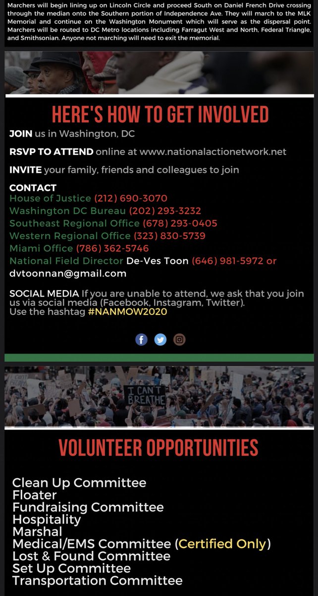 TheRevAl's tweet photo. For 401 years there were plenty knees on the necks of Blacks who came to this country. Meet us in Washington on August 28, 2020 as we honor the anniversary of the March on Washington and demand America get its knee off our necks! #NANMOW2020 

Register: https://t.co/pe6a3Ilj6M https://t.co/XDiu0beWVV