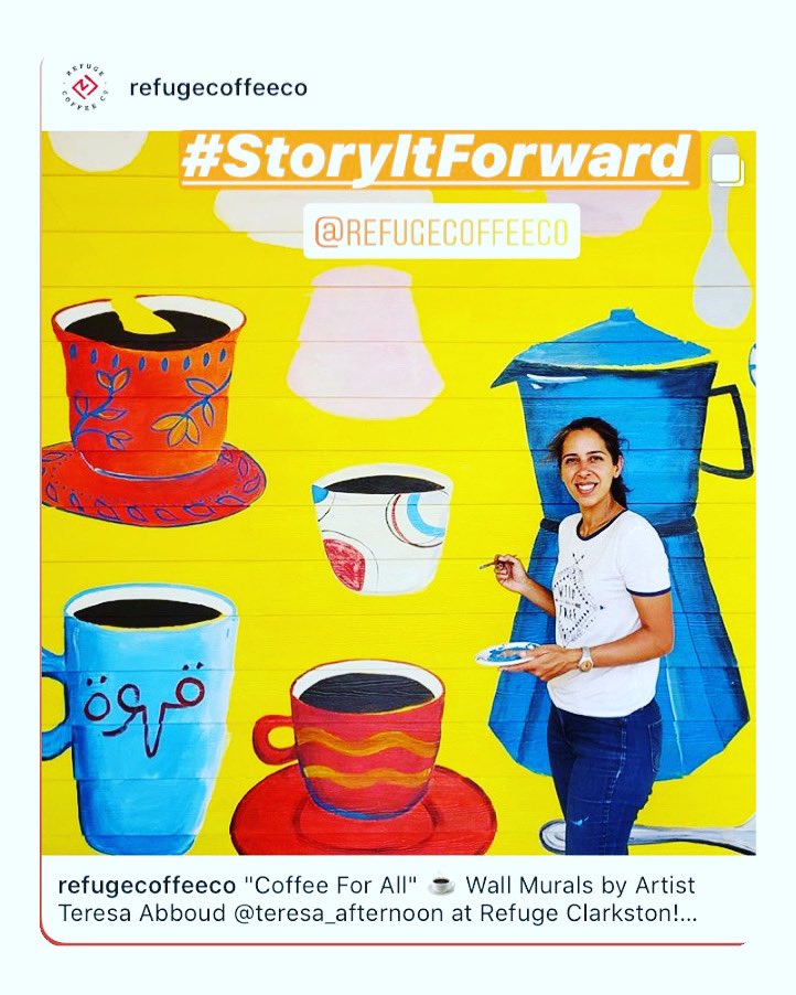 DivaFoodies's tweet photo. #StoryItForward! @refugecoffeeco 
A little social 💛 everyday for our small business food company and farmer pals.

Please stay safe, be well and remember a little kindness is a powerful ingredient.

#smallbusiness #foodmarketing #coffee https://t.co/9Yw4Qusfjw