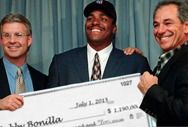 FontanaDoug's tweet photo. Happy Bobby Bonilla Day !!  Only 15 more years left....  #BonillaDay #LetsGoMetsGo https://t.co/04g9mmaZr5