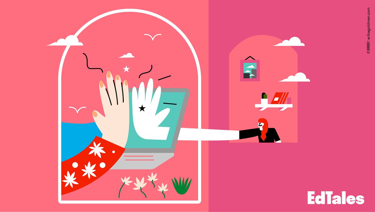 VDIVDE_IT's tweet photo. International #Studieren? Das @BMBF_Bund zeigt mit education fairytales (#EdTales), wie es geht! Als Projektträger haben wir das Ministerium dabei tatkräftig unterstützt. Klicken Sie sich durch die digitale Hochschulwelt mit wöchentlich neuen Geschichten.
https://t.co/qGiXeAazYu https://t.co/TDuqlCtWYl